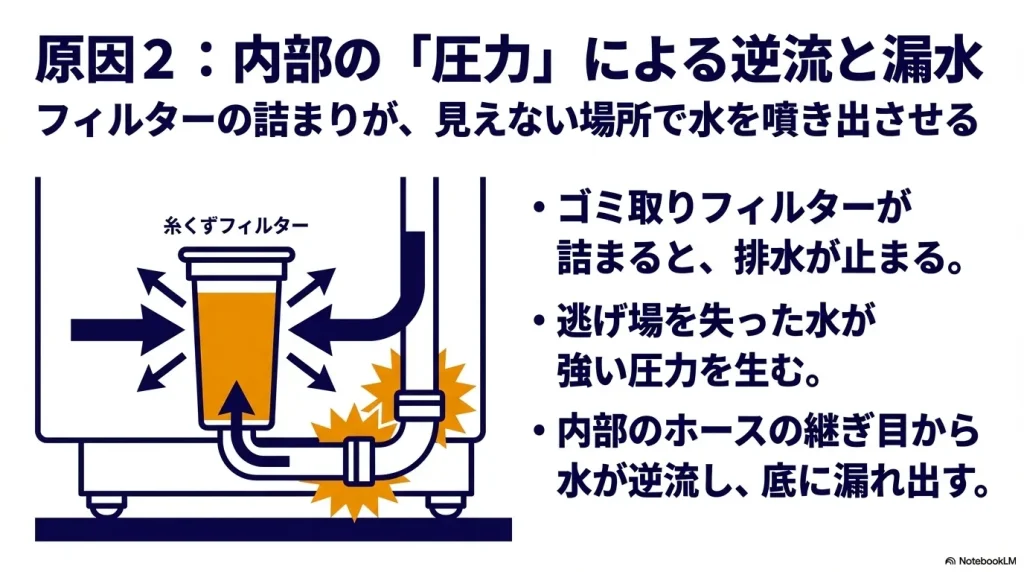 自分で直せるサインの「U」コードと、内部の重大な故障を示す「H」コードの違い