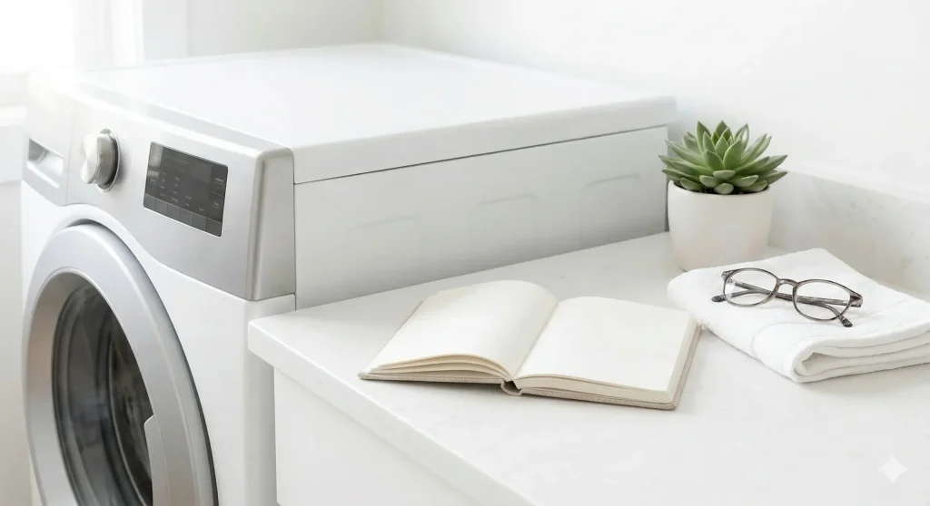 信頼性、正確性、安全性を象徴するクリーンなイメージ